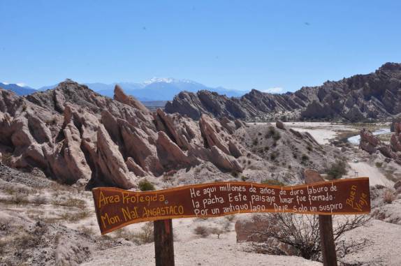 Vale das Flechas, entre Molinos e Cafayate, na Argentina
